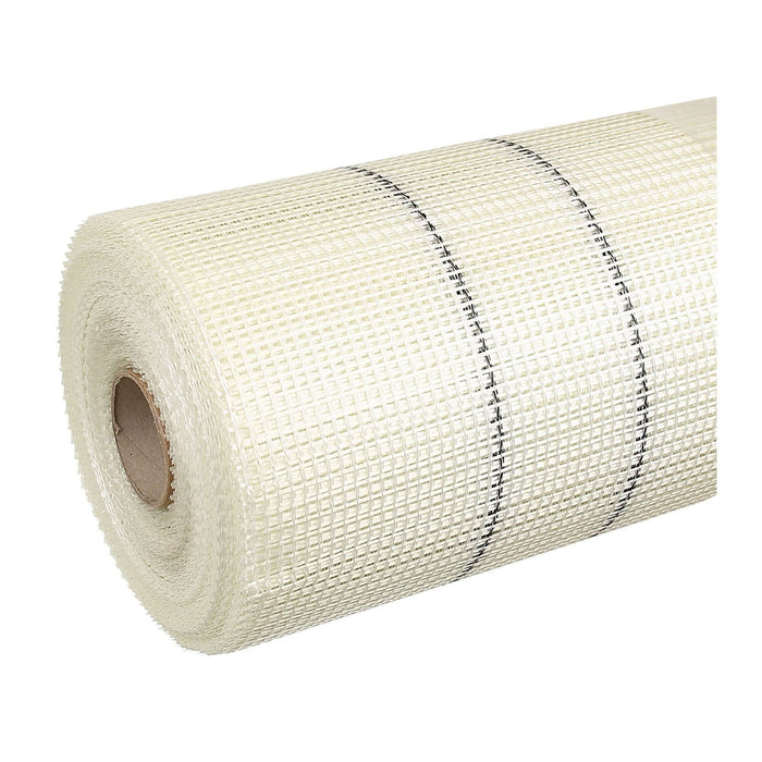 Plasa polistiren, fibra de sticla, 145 gr/m², dimensiune ochiuri 5 x 5 mm, 1 x 50 m, 50 m² WALTI