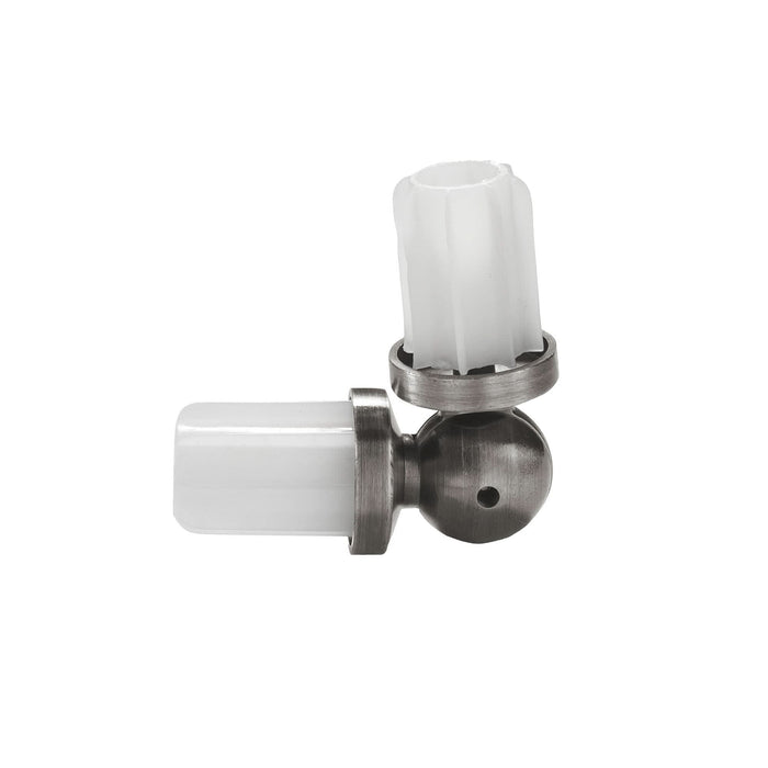 Element pentru imbinarea barelor, 25 mm, nichel mat WALTI