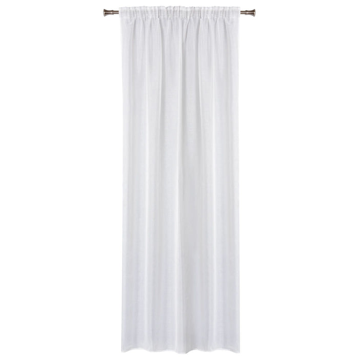 Perdea 140 x 260 cm Elisa, cu rejansa, alb WALTI