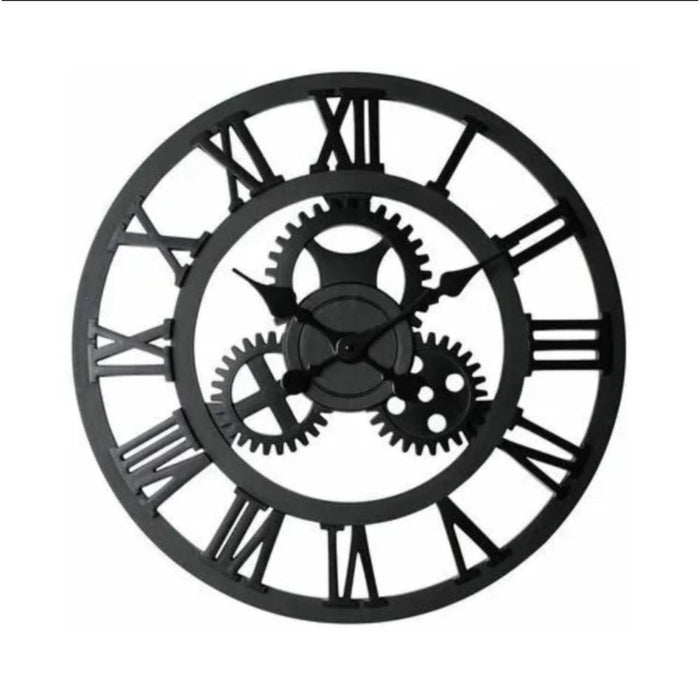 Ceas de perete Nero, diametru 58 cm, negru WALTI