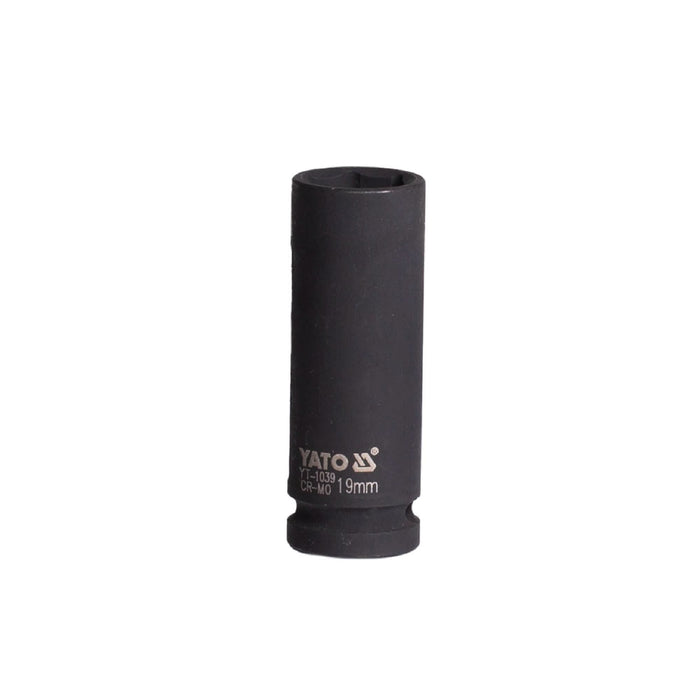 Cheie tubulara Yato, de impact, 1/2" x 19 mm, crom-molibden WALTI