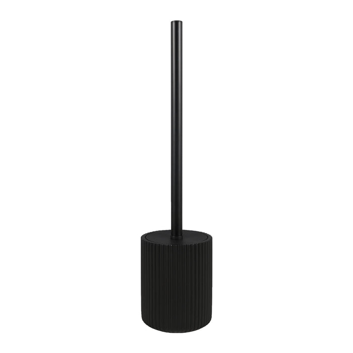 Perie WC Sensea Glamour, din rasina, negru WALTI