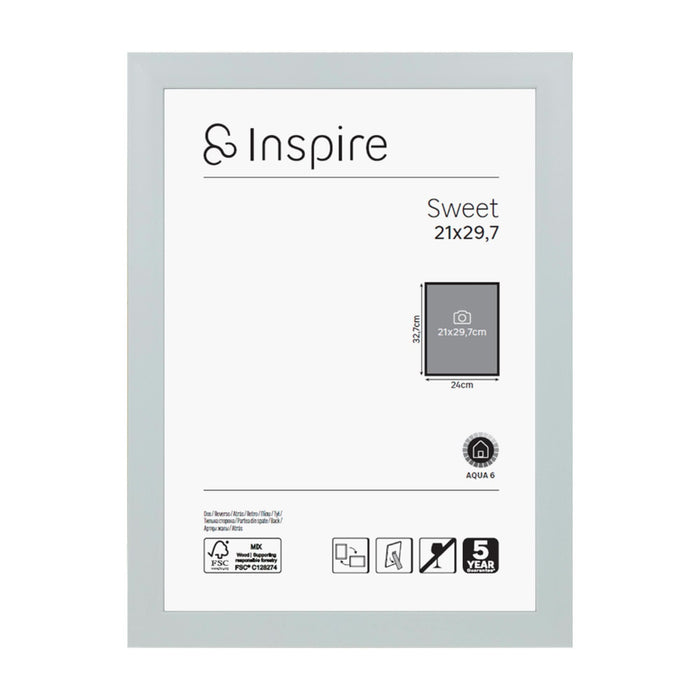 Rama foto Inspire Sweet, 21 x 29.7 cm, plastic, albastru WALTI