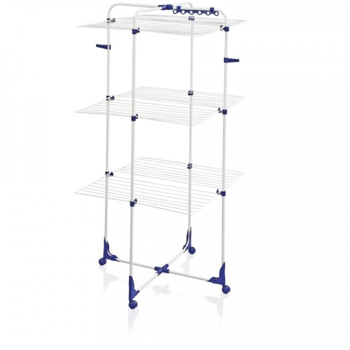 Uscator rufe Turn, din aluminiu, 143 x 16.5 x 70 cm, pliabil, 34 m WALTI