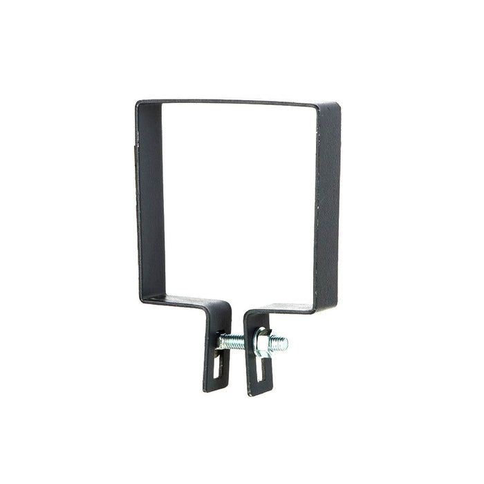 Clema capat, metal galvanizat, 10 x 10 cm, gri antracit WALTI