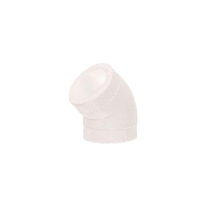 Cot teava PPR, 45 grade, Ø 20 mm, alb WALTI