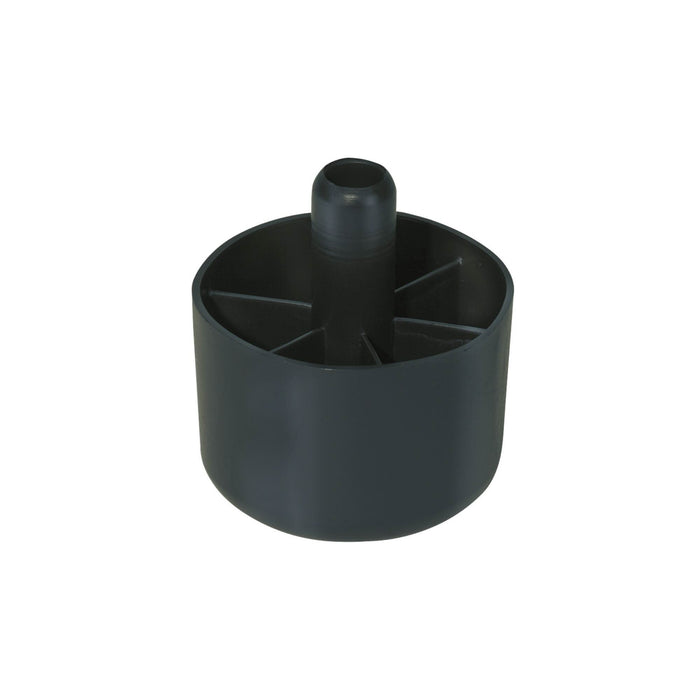 Picior mobila, Ø 50 mm, plastic, negru, mat (1 bucata) WALTI