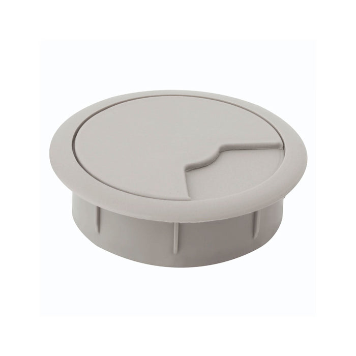 Suport trecere cabluri, plastic, Ø 60 mm, gri WALTI