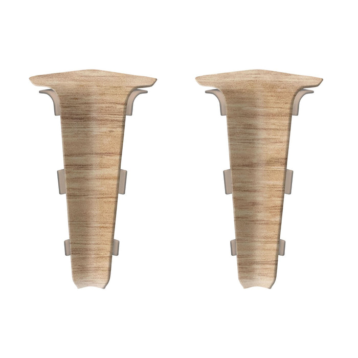 Colt interior pentru plinta PVC, 70 mm, Artens Manori 70 stejar, 2 buc/pachet WALTI