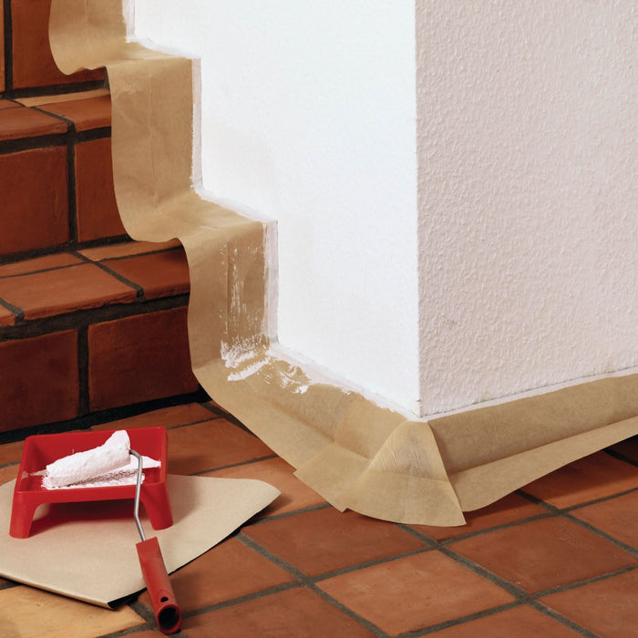 Folie protectie tesa pentru zugravit, din hartie, 20 x 0.15 m WALTI