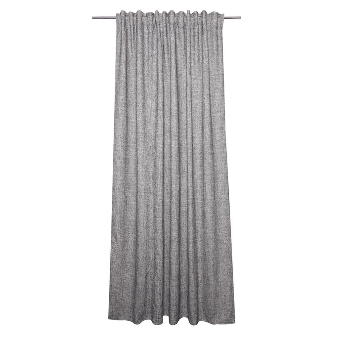 Draperie 200 x 280 cm, Inspire Jaxon Cool, cu rejansa si bride, gri WALTI