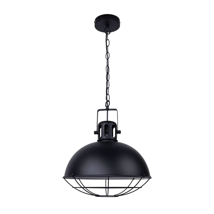 Pendul Powe, 1 x E27, D 38 cm, negru WALTI