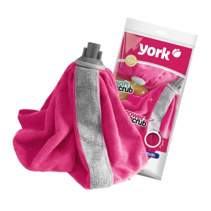 Rezerva mop poliester, din microfibra, York Rubi, diverse culori WALTI