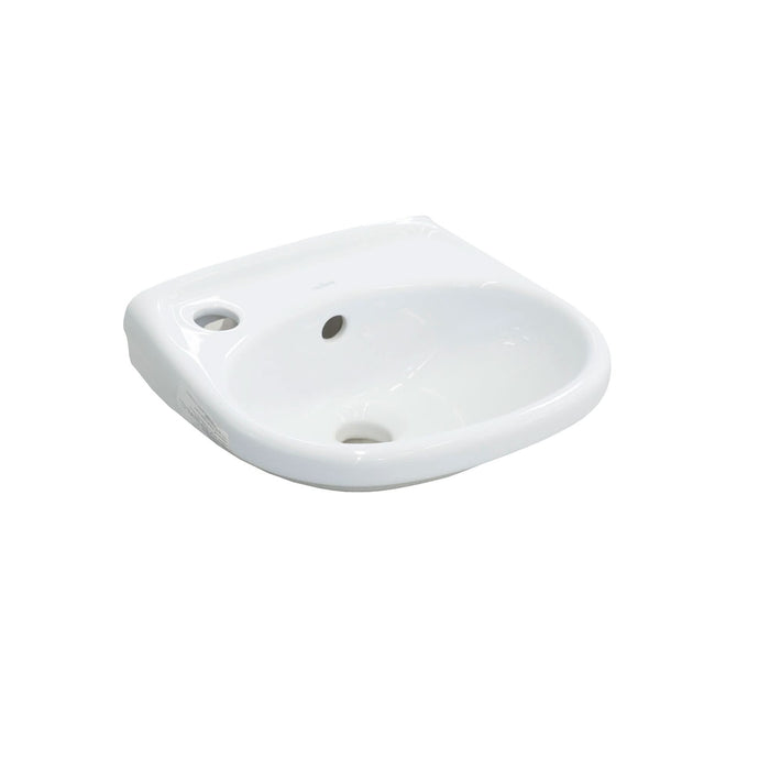 Lavoar cu montaj pe perete Roma, latime 35 cm, alb WALTI