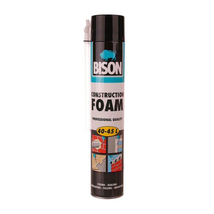 Spuma poliuretanica Bison, pentru izolare si umplerea golurilor, aplicare manuala, galben, 750 ml WALTI