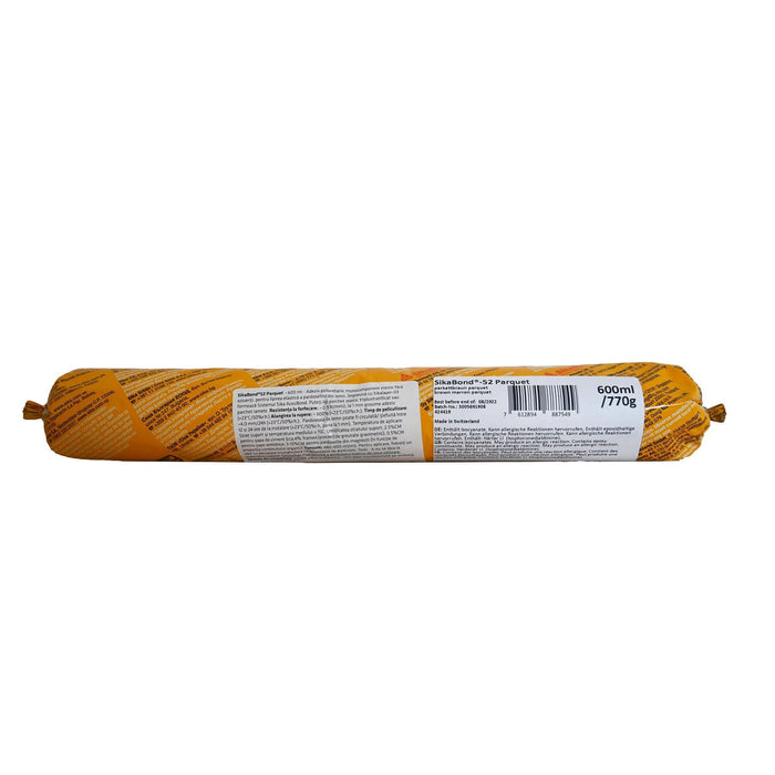 Adeziv parchet Sikabond 52, de constructii, 600 ml, maro WALTI