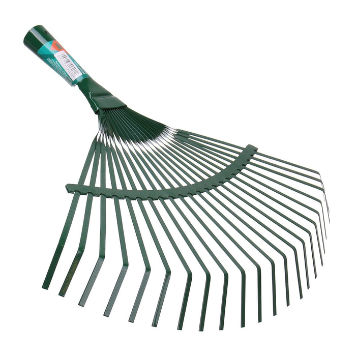 Grebla pentru frunze, Toya, cu 22 dinti, metal, fara coada, latime 42 cm WALTI