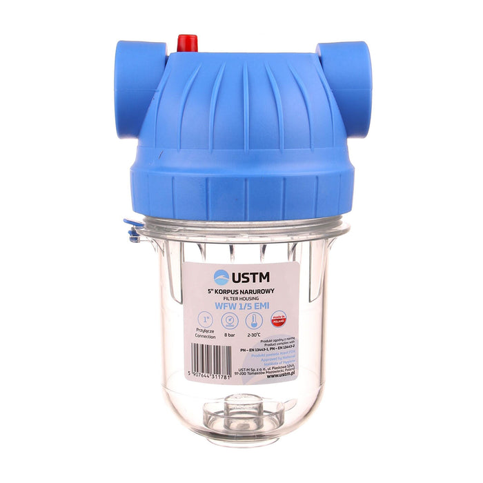 Carcasa filtru apa, diametru 5", 1 filet interior WALTI