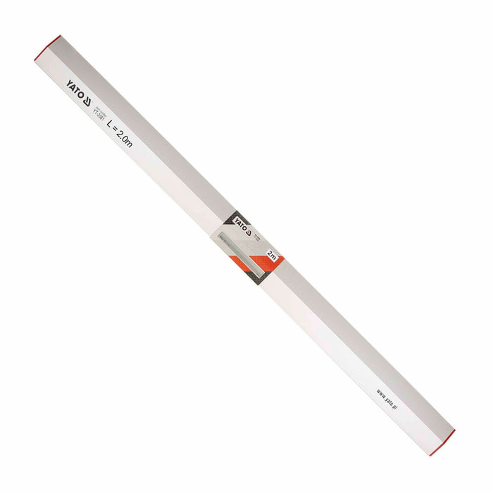 Dreptar aluminiu Yato, trapezoidal, L 2000 mm, argintiu WALTI