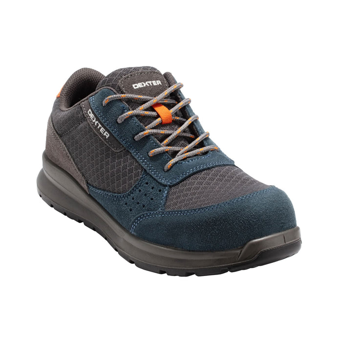 Pantofi protectie Dexter, clasa S1 P, bombeu compozit, marimea 40, albastru/negru/gri WALTI