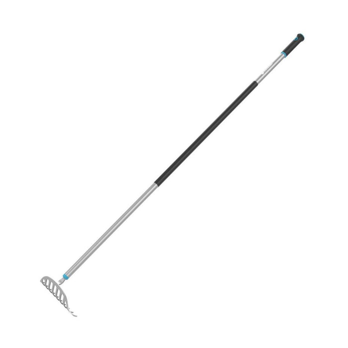 Grebla pentru sol, Ergo Cellfast, cu 10 dinti, otel, latime 24.5 cm, lungime 155 cm WALTI
