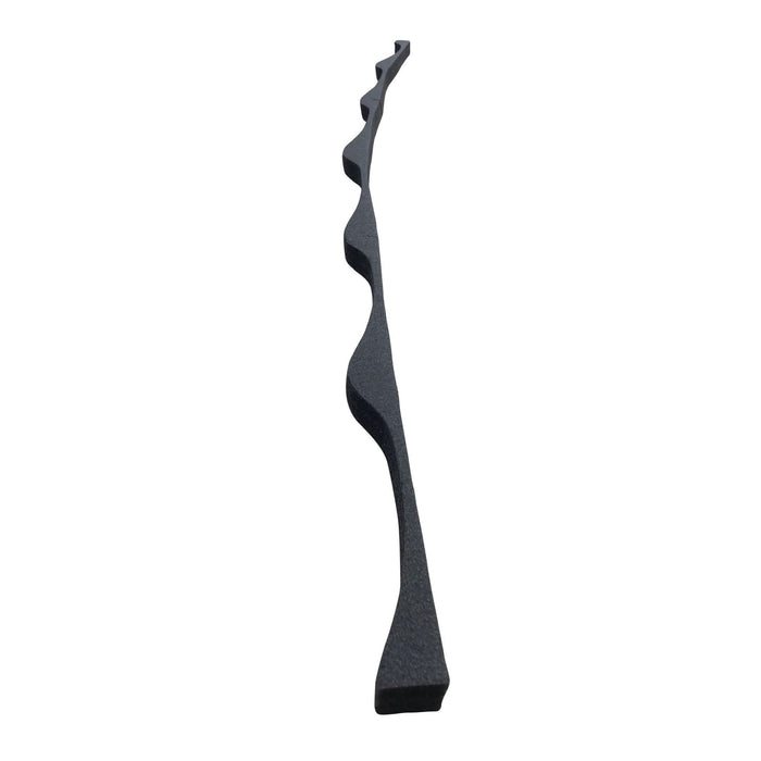 Banda etansare coama Classic, 1100 mm, negru, mat WALTI