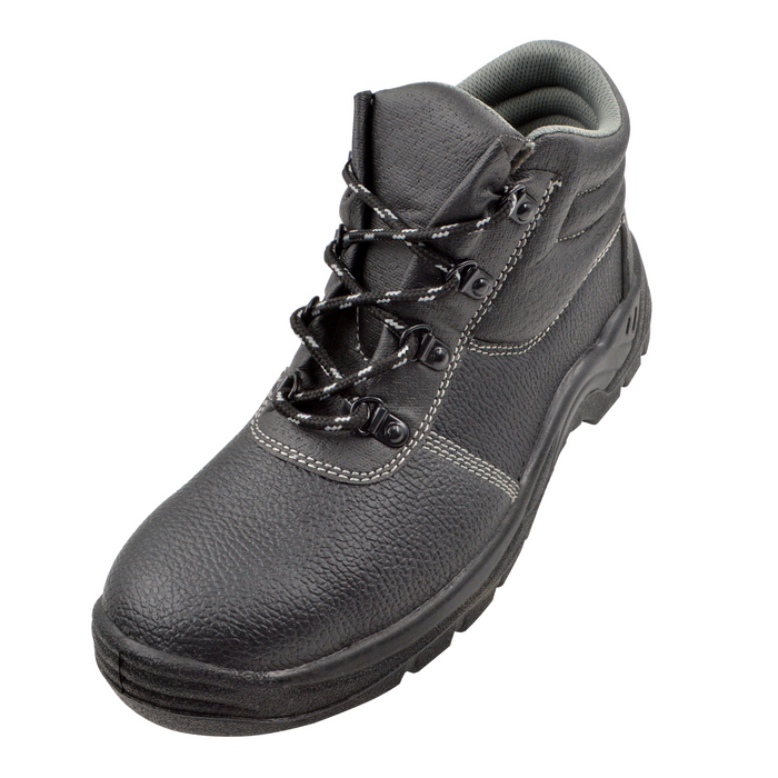 Pantofi de protectie, clasa S3, bombeu otel, marime 40, negru WALTI
