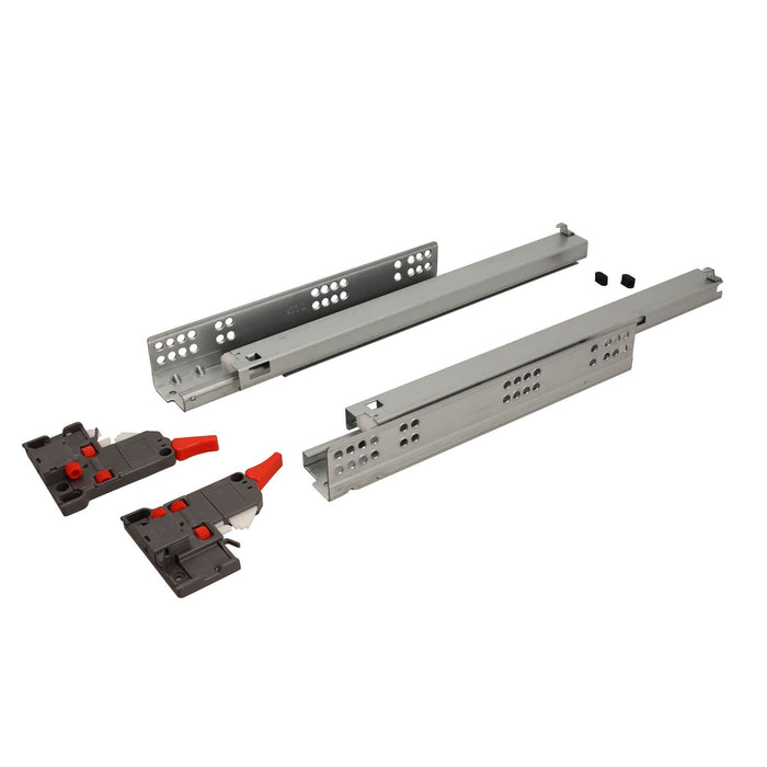 Glisiere sertar baie, glisare totala, 400 mm, max 30 kg WALTI