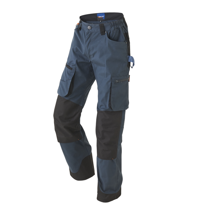 Pantaloni de lucru cargo, bumbac, marimea 40-42 (M), gri, Dexter WALTI