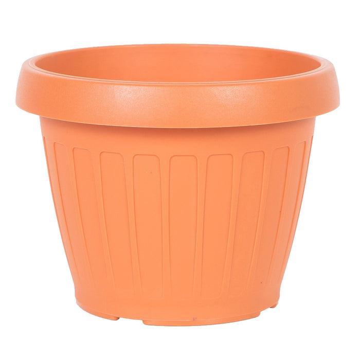 Ghiveci flori Dalia, plastic, Ø 13.5 cm, maro teracota WALTI