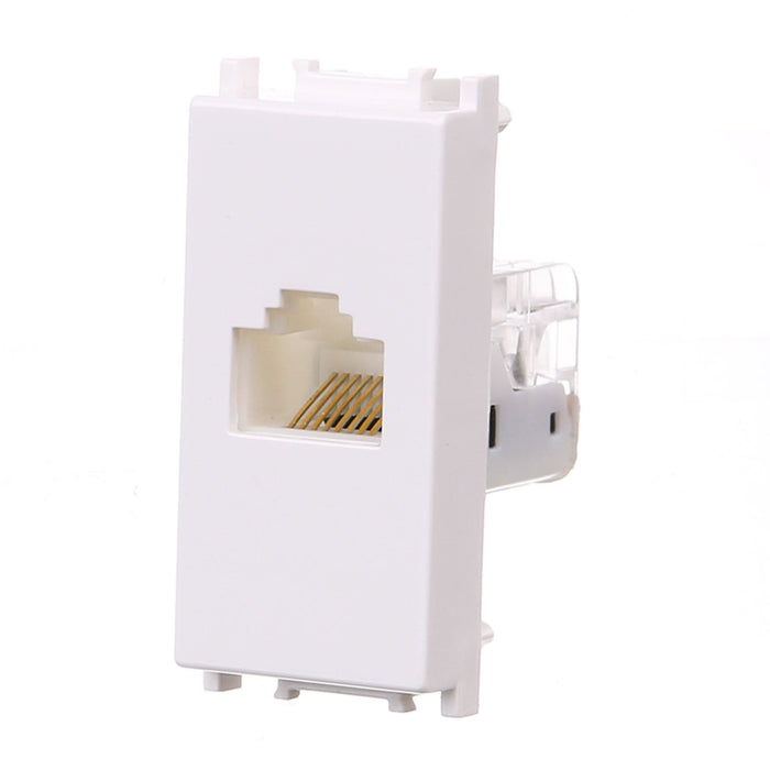 Priza date (RJ45) Tem Modul, 1 modul, IP20, alba WALTI