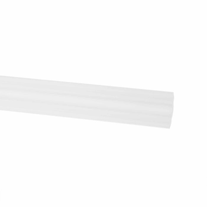 Bagheta polistiren extrudat de colt A50, 200 x 5 x 5 cm, alb WALTI