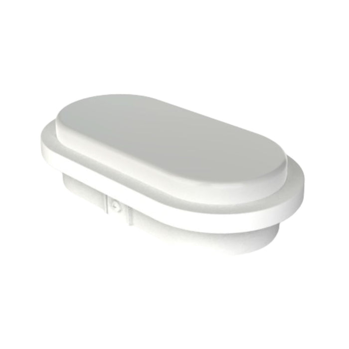 Aplica LED exterior Ezy, 10 W, 1620 lm, lumina neutra, 4000K, IP65, alb WALTI