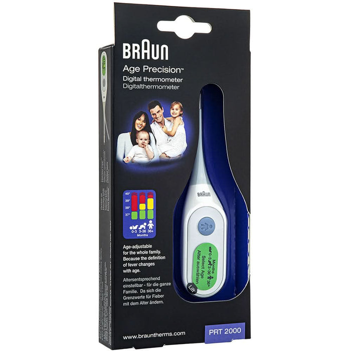 Termometru digital BRAUN Age Precision TOW009057, alb-gri WALTI
