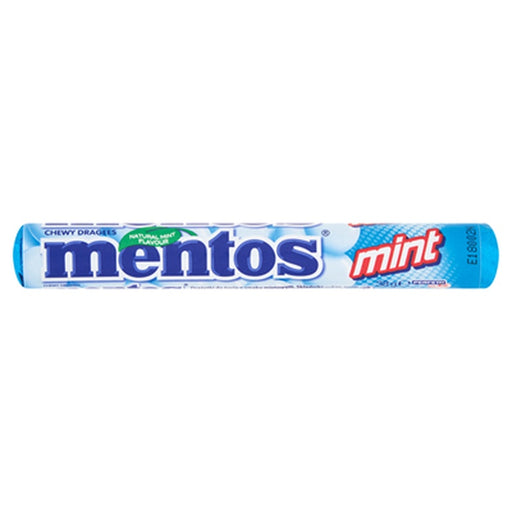 mentos Bomboane Gumate Mint Chewy Dragees 38 g - WALTI WALTI