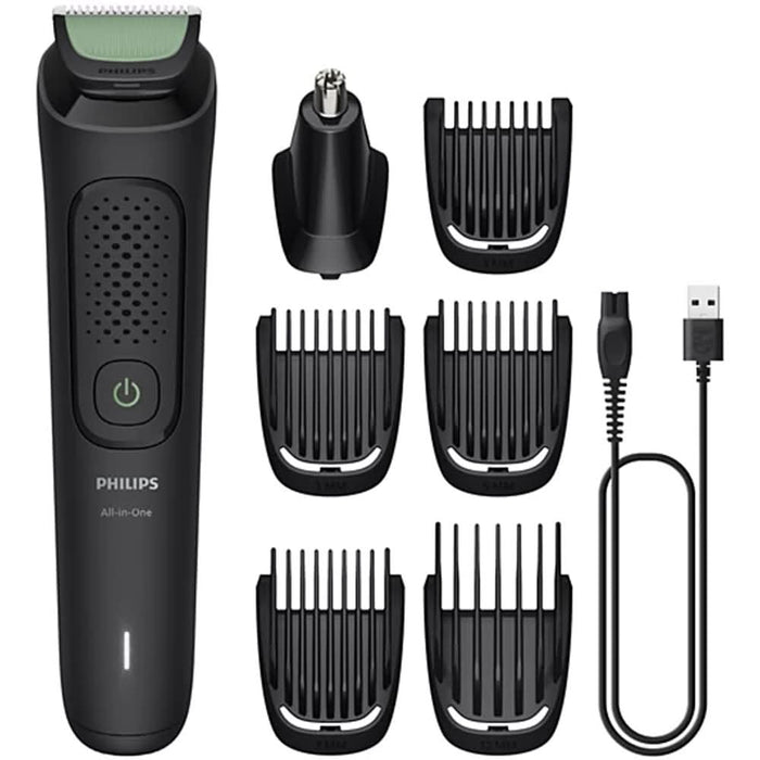 Aparat de tuns multifunctional 7 in 1 PHILIPS Series 3000 MG3920/15, acumulator, autonomie 60 min, negru WALTI