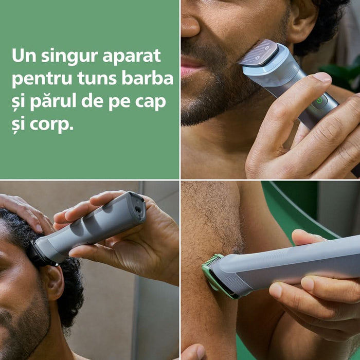 Aparat de tuns multifunctional 11 in 1 PHILIPS Series 5000 Series MG5941/15, acumulator, autonomie 120 min, argintiu WALTI