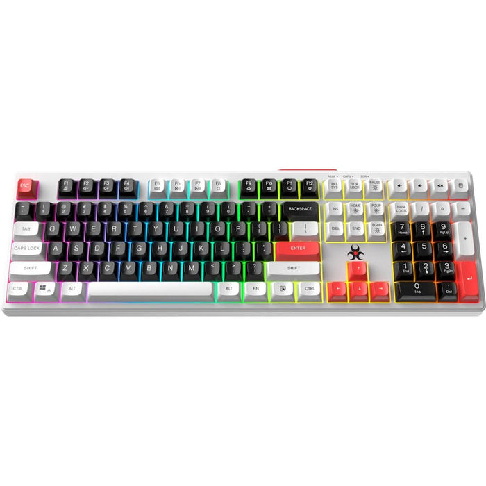 Tastatura Gaming Wireless MYRIA MY7533, USB, Layout US, multicolor WALTI