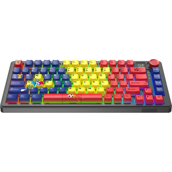 Tastatura Gaming Wireless mecanica MYRIA MG7550FRF. Bluetooth, USB, Layout US, multicolor WALTI