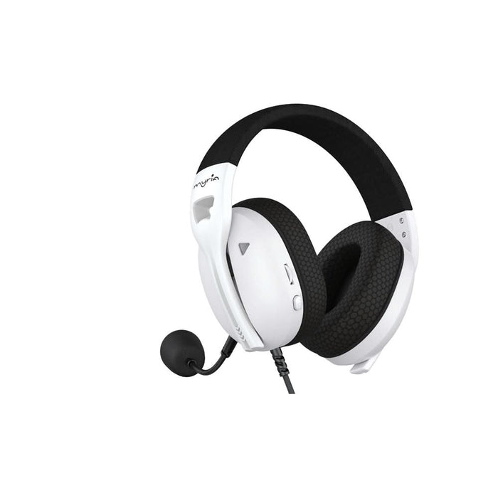 Casti Gaming Wireless MYRIA MG7817, multiplatforma, Bluetooth, 3.5mm, alb WALTI