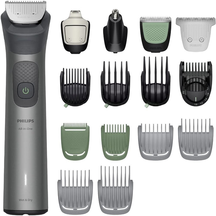 Aparat de tuns multifunctional 17 in 1 PHILIPS Series 7000 MG7951/15, acumulator, autonomie 120 min, gri WALTI