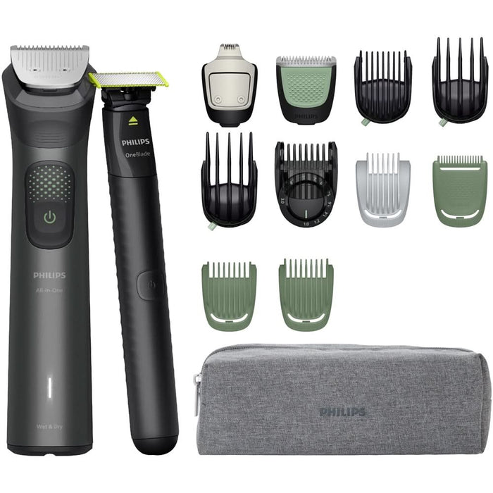 Aparat de tuns multifunctional 15 in 1 PHILIPS Series 9000 MG9531/15, acumulator, autonomie 120 min, negru WALTI