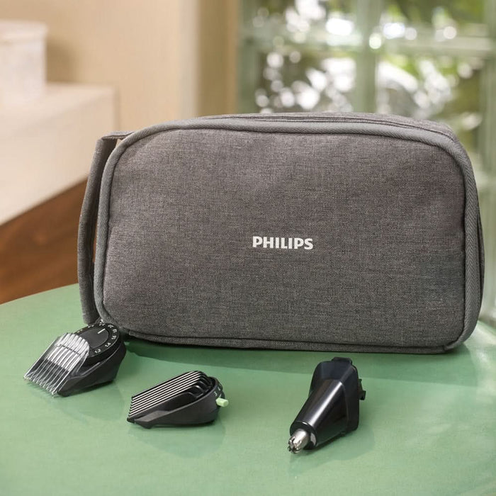 Aparat de tuns multifunctional 19 in 1 PHILIPS Series 9000 MG9556/15, acumulator, autonomie 120 min, negru WALTI