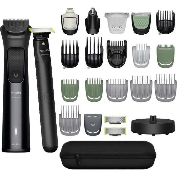 Aparat de tuns multifunctional PHILIPS MG9690/30, acumulator, autonomie 180 min, negru WALTI