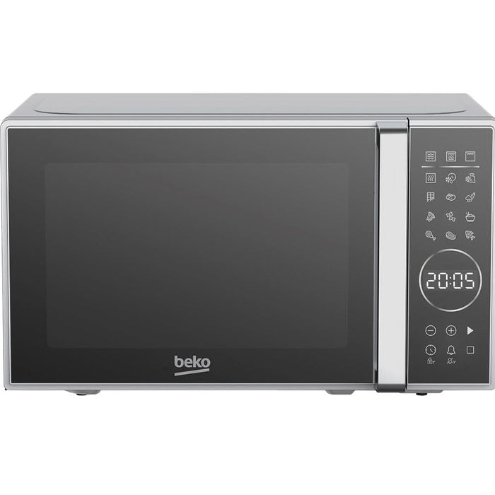 Cuptor microunde cu grill BEKO MGC20130SB, 20l, 700W, argintiu-negru - WALTI WALTI