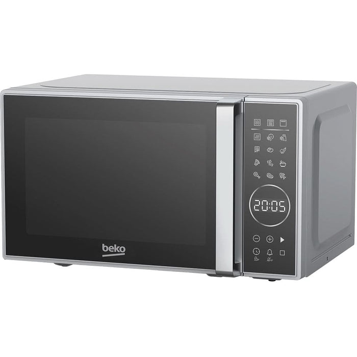 Cuptor microunde cu grill BEKO MGC20130SB, 20l, 700W, argintiu-negru - WALTI WALTI