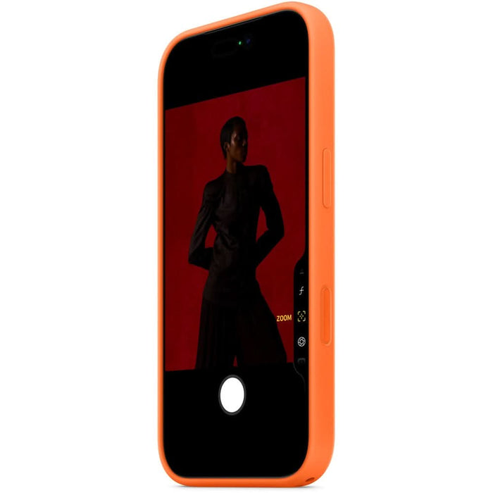 Husa telefon APPLE iPhone 17 Pro Silicone Case cu MagSafe - Orange, MGFE4ZM/A WALTI