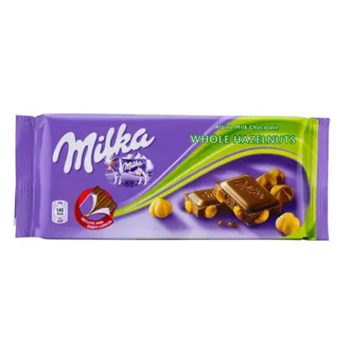 milka Ciocolata Alune Intregi 3 x 100 g - WALTI WALTI