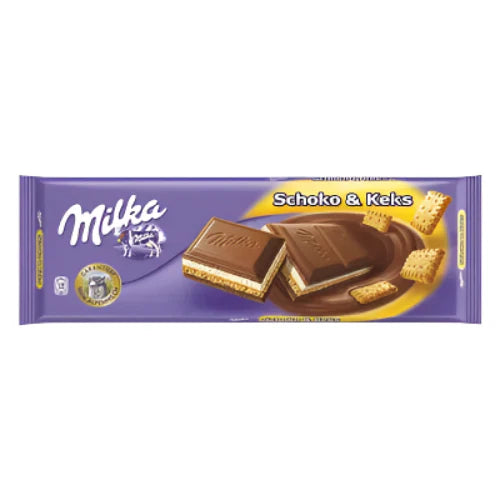 milka Ciocolata cu Biscuiti 300 g - WALTI WALTI