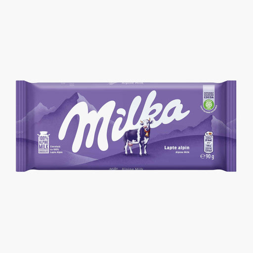 milka Ciocolata Lapte Alpin 90 g - WALTI WALTI